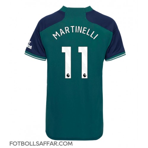 Arsenal Gabriel Martinelli #11 Tredjeställ Dam 2023-24 Kortärmad